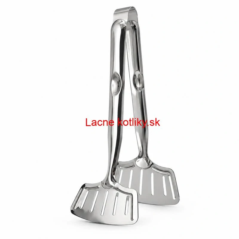 Nerezové kliešte na rybu — kuchynská naberačka 2 v 1, 28 cm