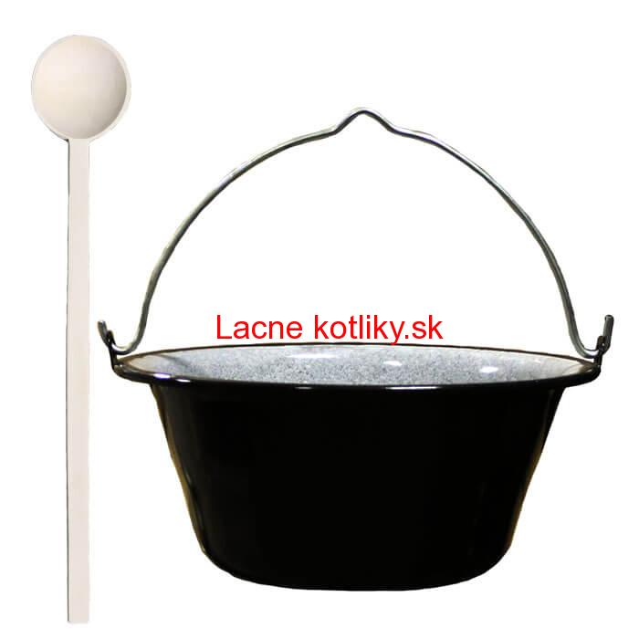 Smaltovaný kotlík 10 L + vareška