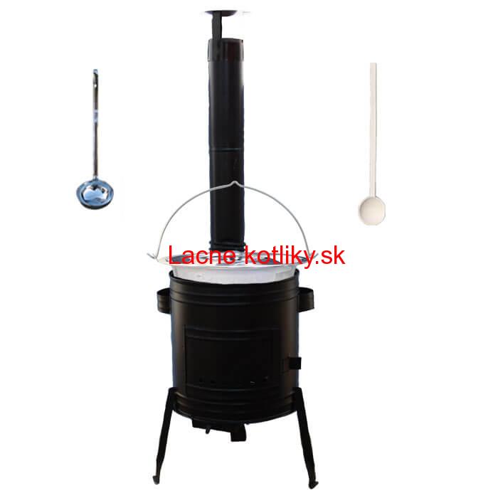 Antikorový kotlík 22 L (0,8 mm) + kovová kotlina 42 CLASSIC (KOV)