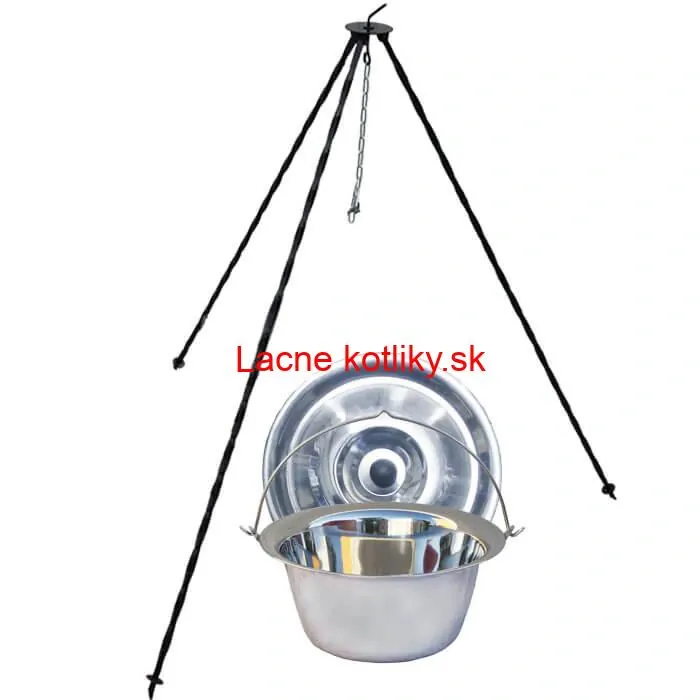 Nerezový kotlík 8 L INOX + pokrievka + stojan CLASSIC