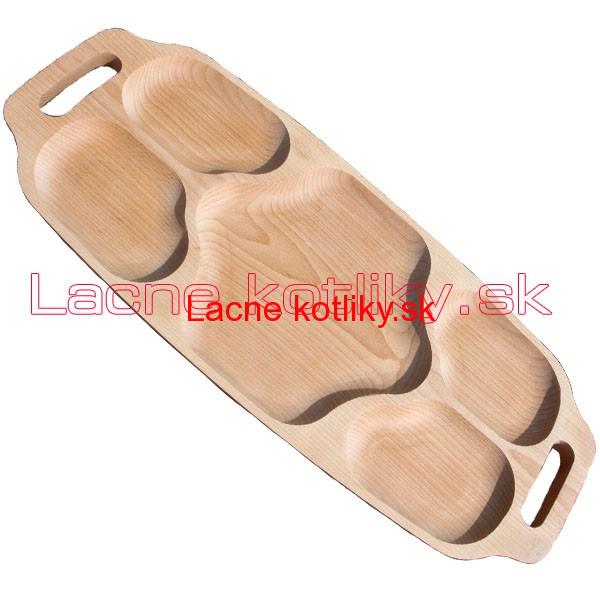 Servírovací drevený podnos