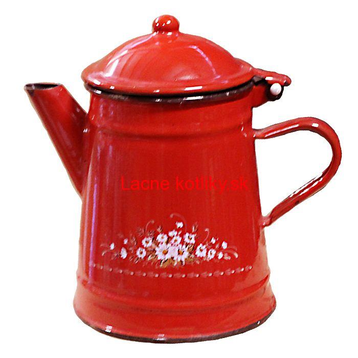 Smaltovaná kanvica 1 L DEKO