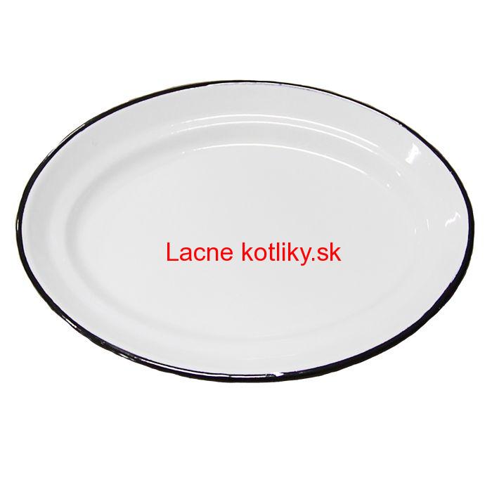 Smaltovaný podnos 35 x 25 cm