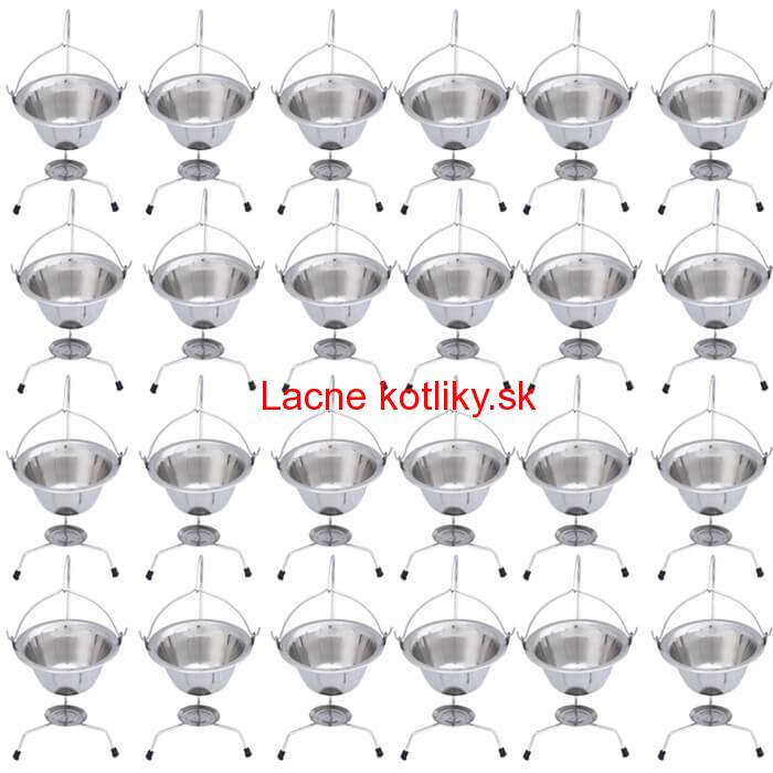 Servírovacia súprava INOX 24 ks