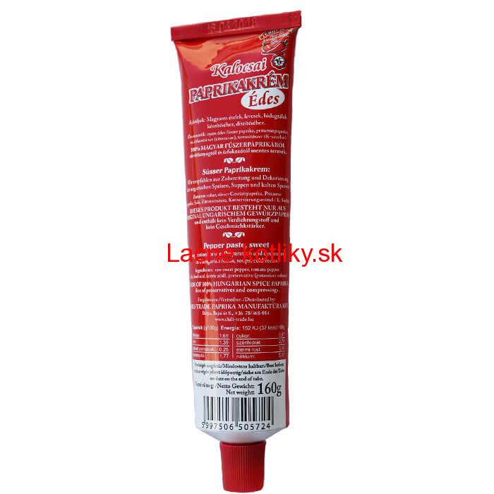 Sladký paprikový krém 160 g