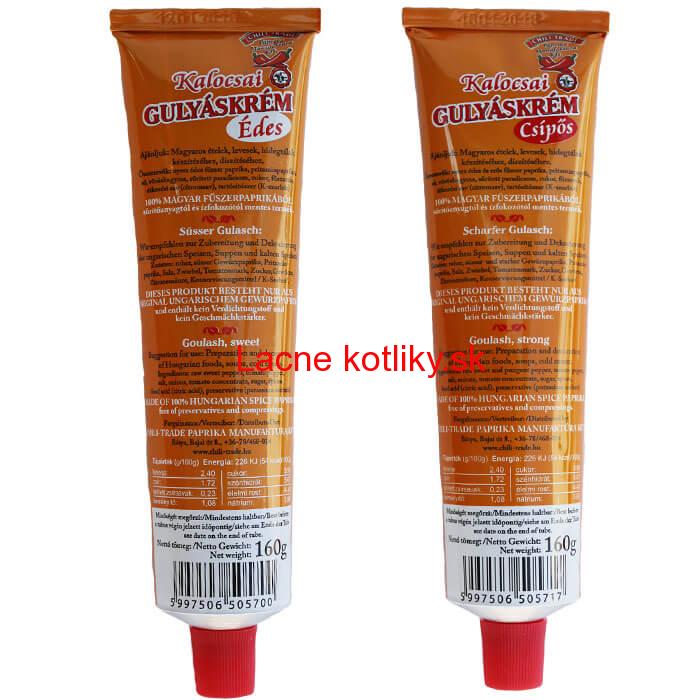 Paprikový krém do gulášu MIX 160 G