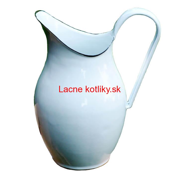 Smaltovaná krhla 2 L BIELÁ