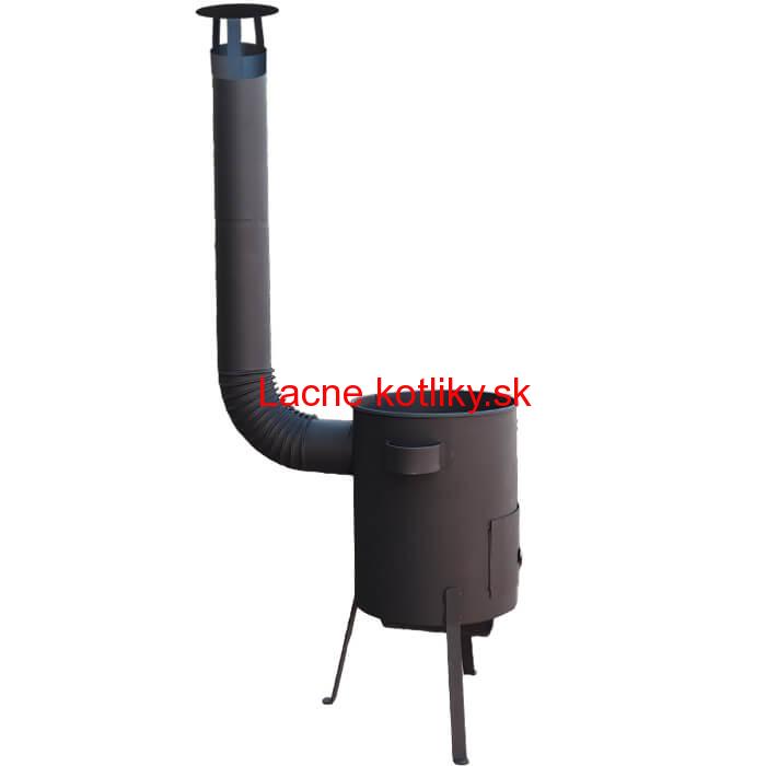 Kotlina 42 cm s žiaruvzdornou farbou PLUS 600 4 MM