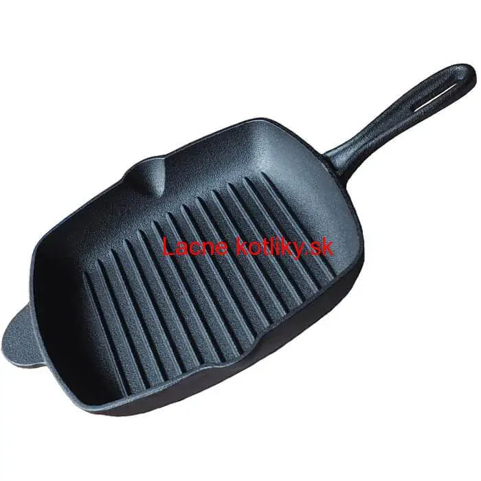 Liatinová panvica na grilovanie a pečenie 26 x 26 cm