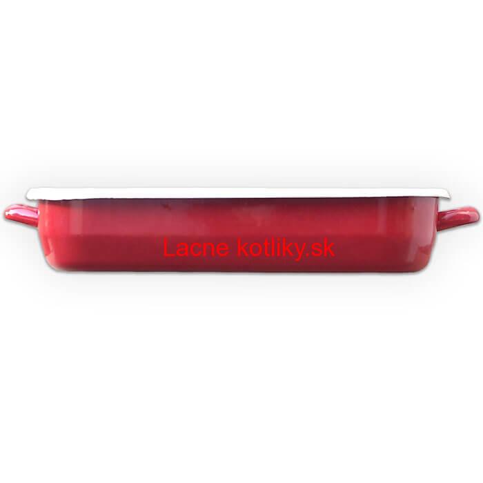Smaltovaný pekáč 40 x 21,5 cm ČERVENÝ