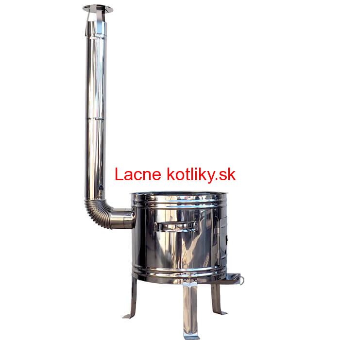 Nerezová kotlina s antikorovou úpravou 36 cm INOX