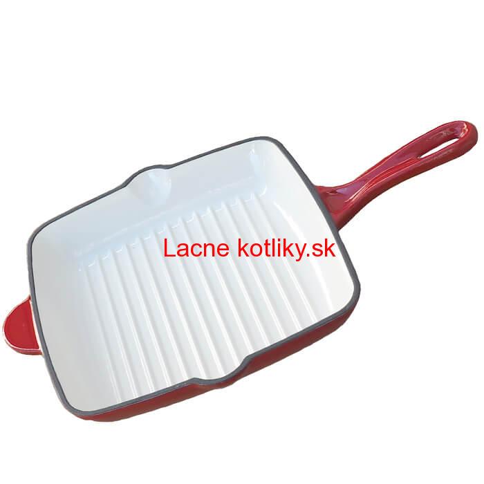 Liatinová panvica na grilovanie so smaltovaným povrchom 26 cm Strong Mold