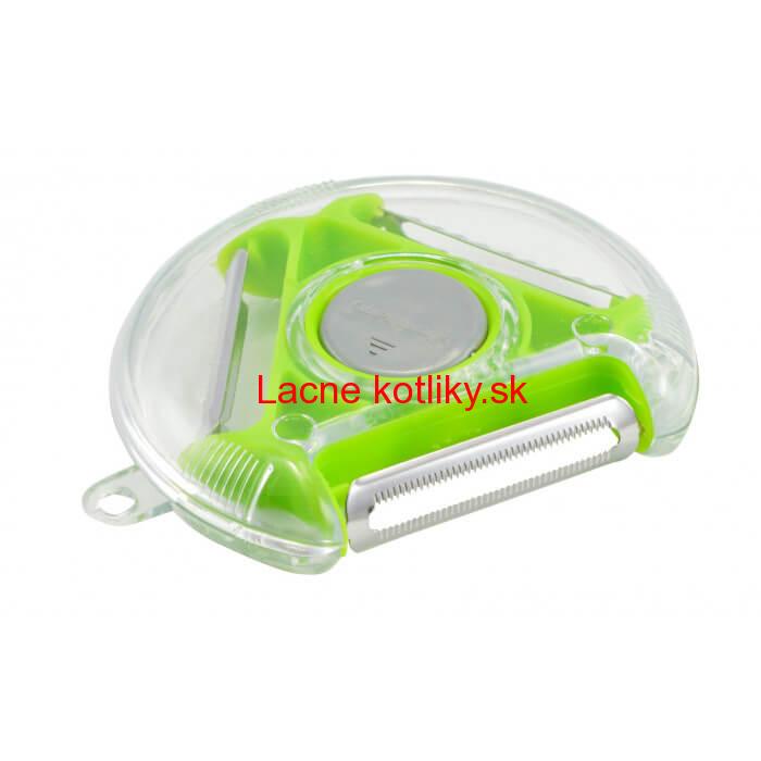 Škrabka s trojicou britov a s vykrajovačom očiek