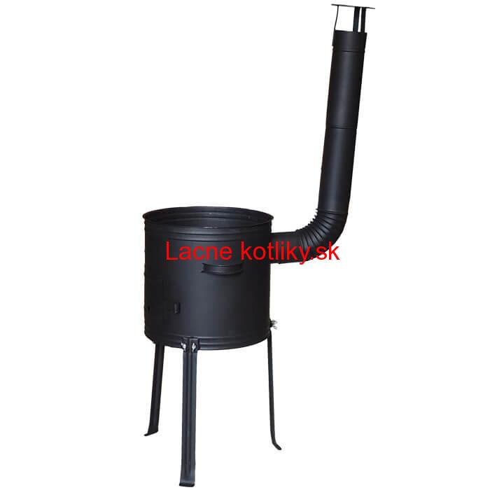 Kotlina 39 cm, vysoká + žiaruvzdorná farba Plus 700