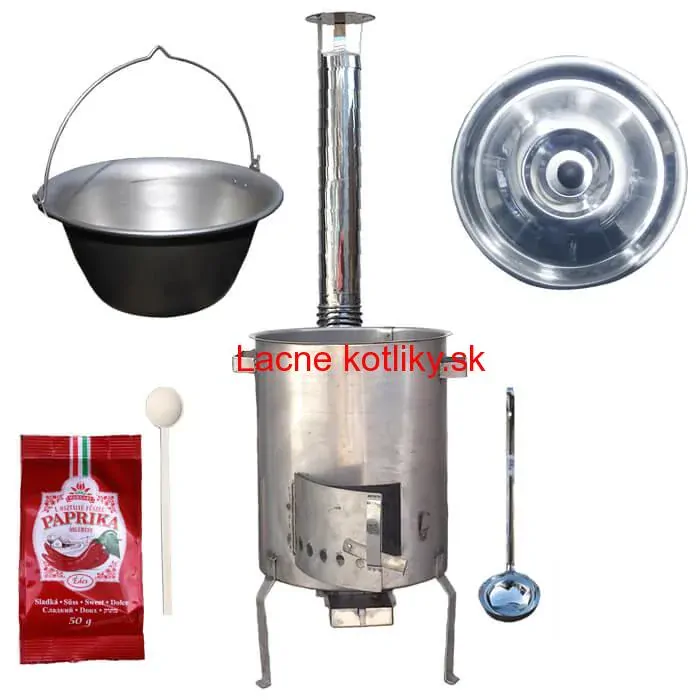 Nerezový kotlík 30 L (1,5 mm) + nerezová kotlina (1,5 mm) 45 cm STRONG EXCLUSIVE