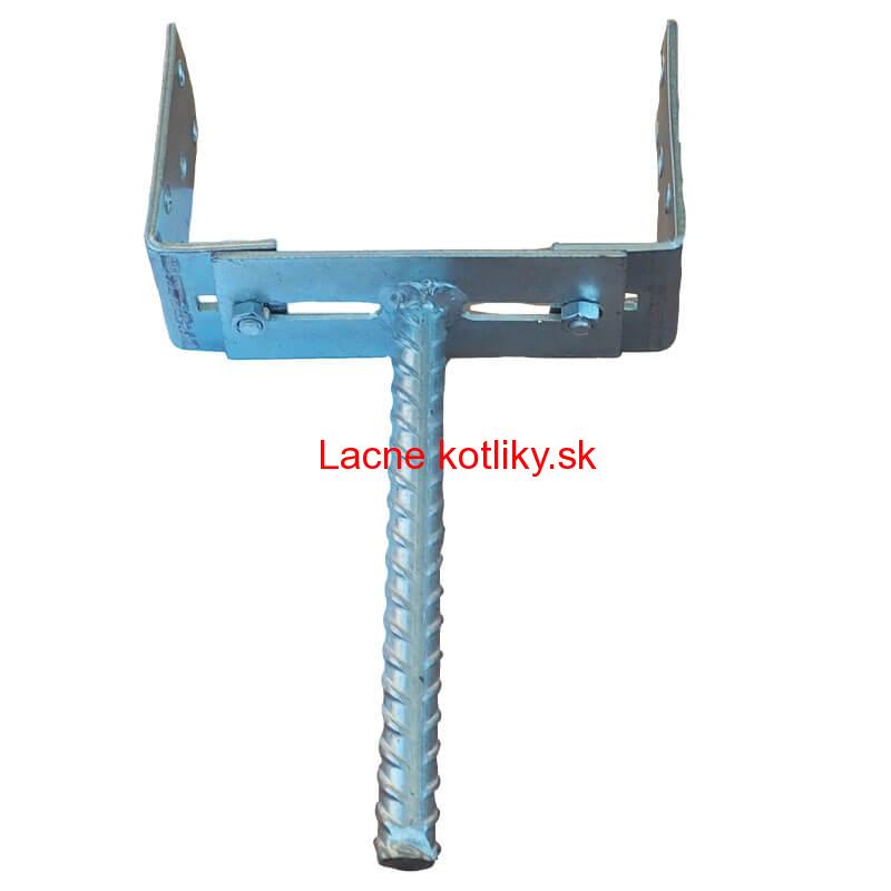 Pätka zápustná, kotviaca, nastaviteľná 0-17 cm