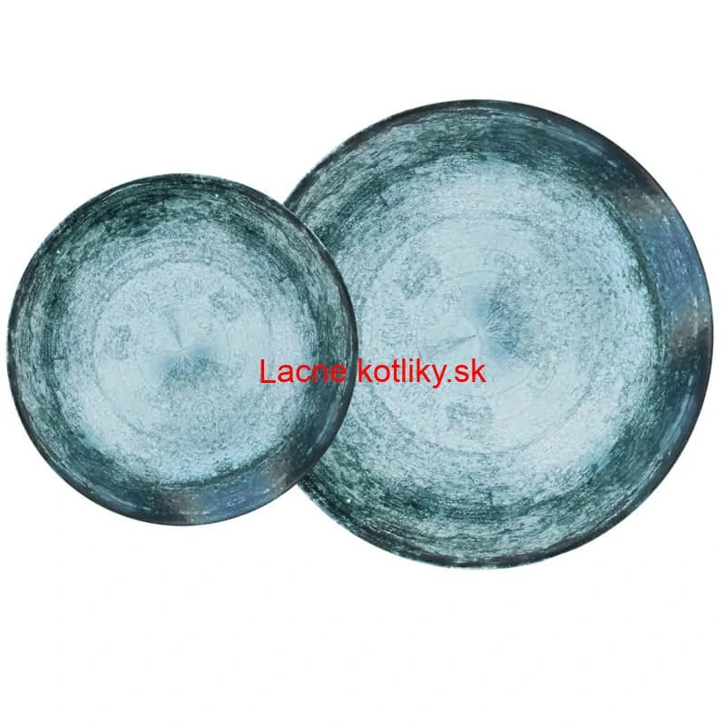 Súprava keramických tanierov 18 ks BLUE