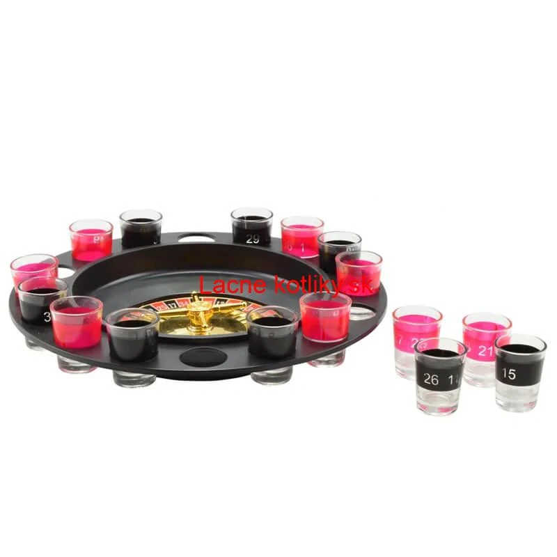 Ruleta Domáca hra na pitie (opitá hra)
