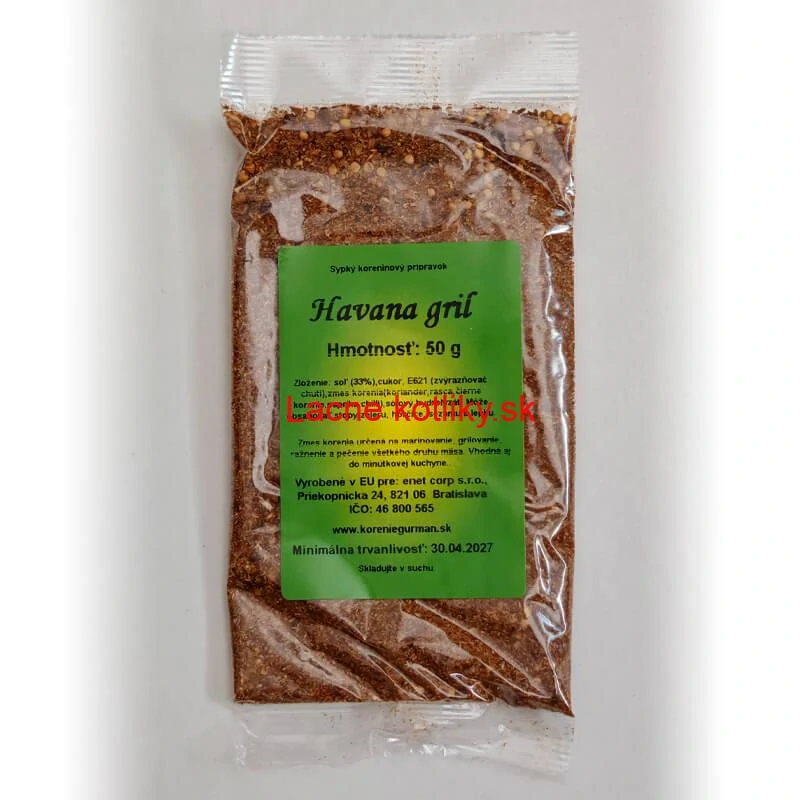 Havana grill koreniaca zmes 50 g