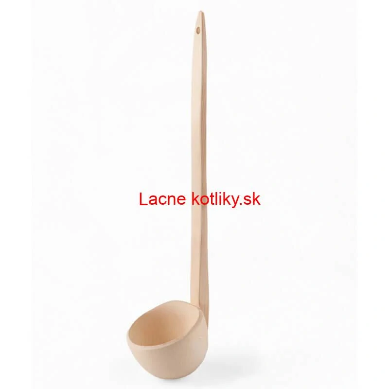 Drevená naberačka veľká 57 cm