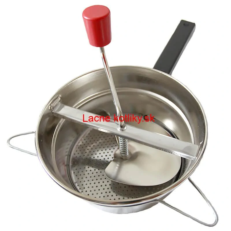 Pasírovač ORIGINAL z nehrdzavejúcej ocele – 3 výmenné sitá