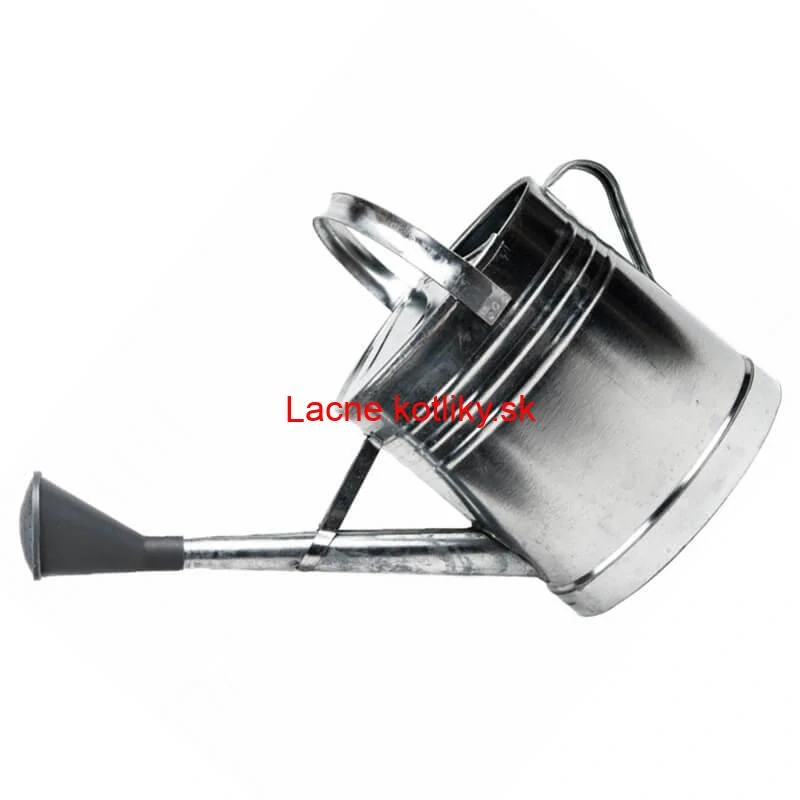 Pozinkovaná krhlica ružicou s 12 l (plechová)