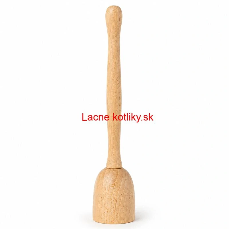 Drevený drvič na zemiaky a zeleninu 30 cm