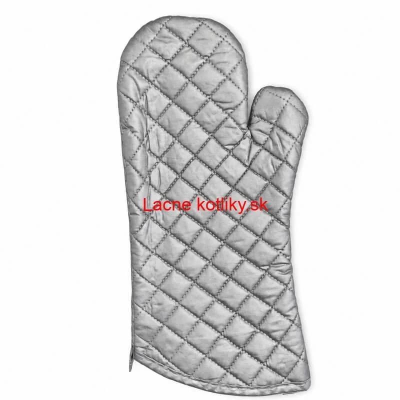 Chňapka strieborná s dlhým rukávom 35 cm