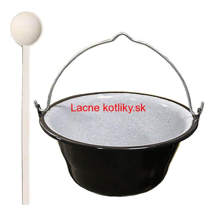 Smaltovaný kotlík 10 L + vareška