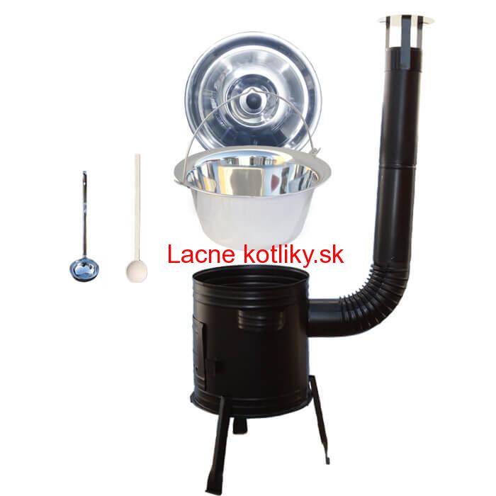 Antikorový kotlík 14 L (0,8 mm) + kovová kotlina 36 CLASSIC (KOV)