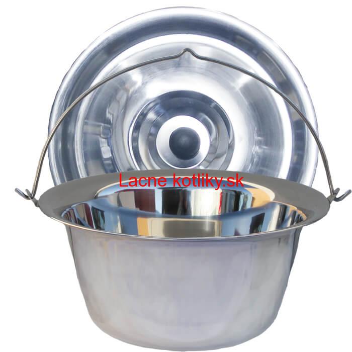 Antikorový kotlík 22 L + pokrievka