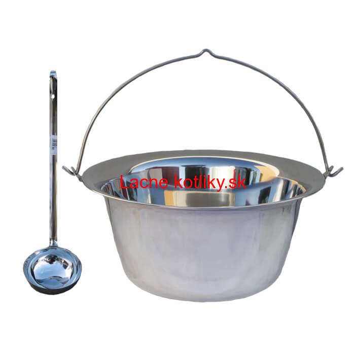 Antikorový kotlík 14 L + antikórová naberačka