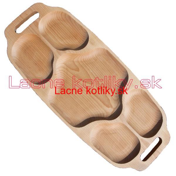 Servírovací drevený podnos