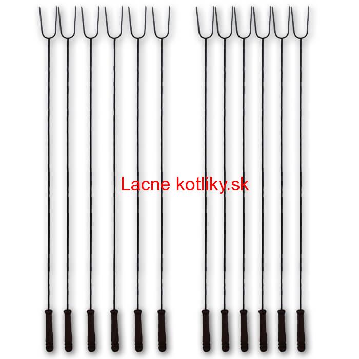 Vidlička na opekanie 12 ks 98 cm