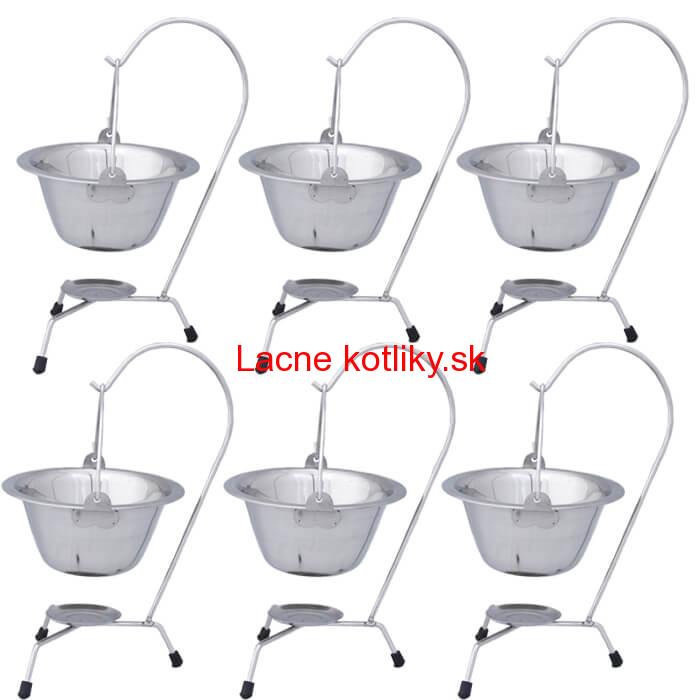 Servírovacia súprava INOX 6 ks
