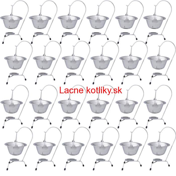 Servírovacia súprava INOX 24 ks