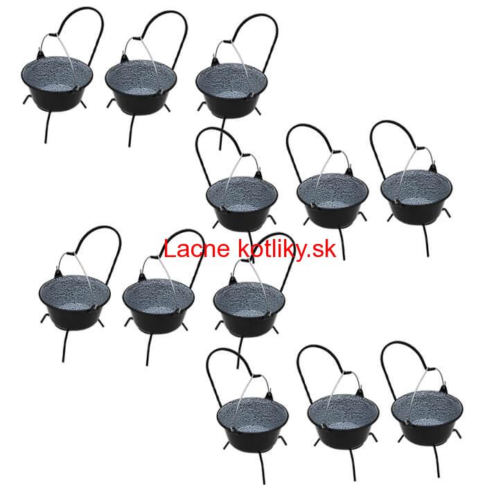 Servírovacia súprava SMALT BLACK 12 ks
