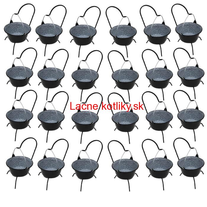 Servírovacia súprava SMALT BLACK 24 ks