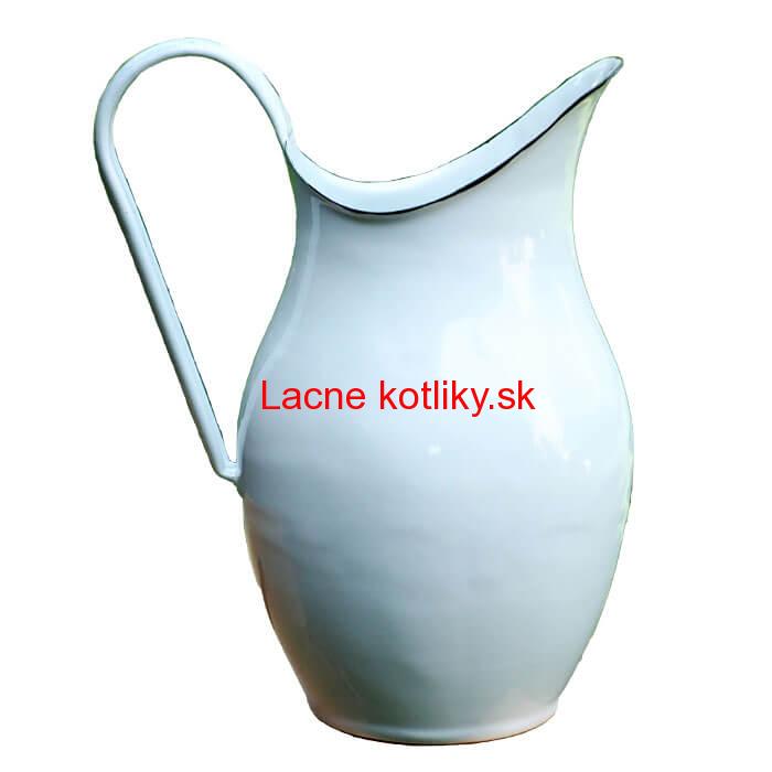 Smaltovaná krhla 2 L BIELÁ