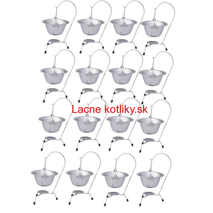 Servírovacia súprava INOX 16 ks