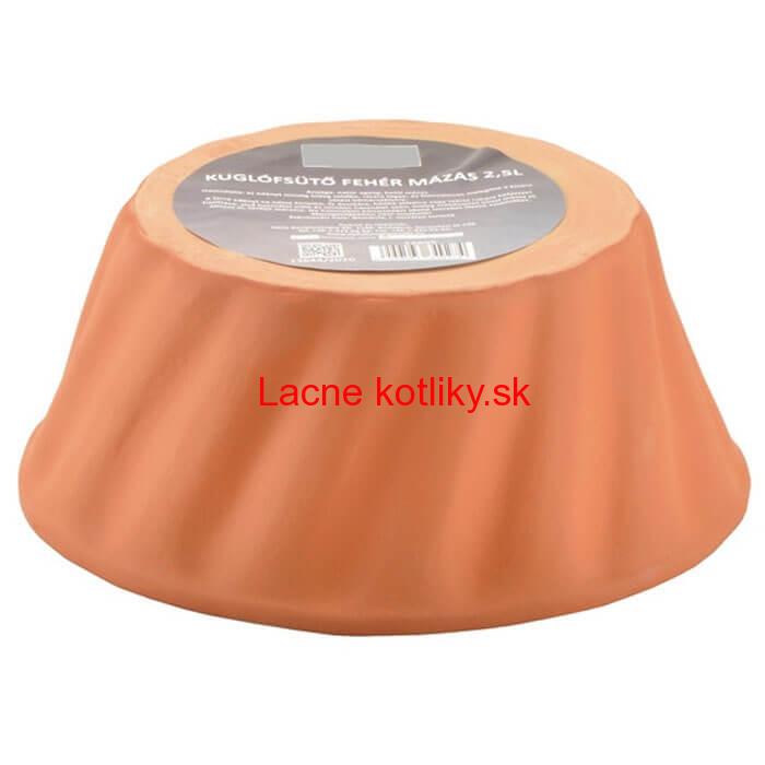 Hlinená forma na bábovku s glazúrou 25 cm