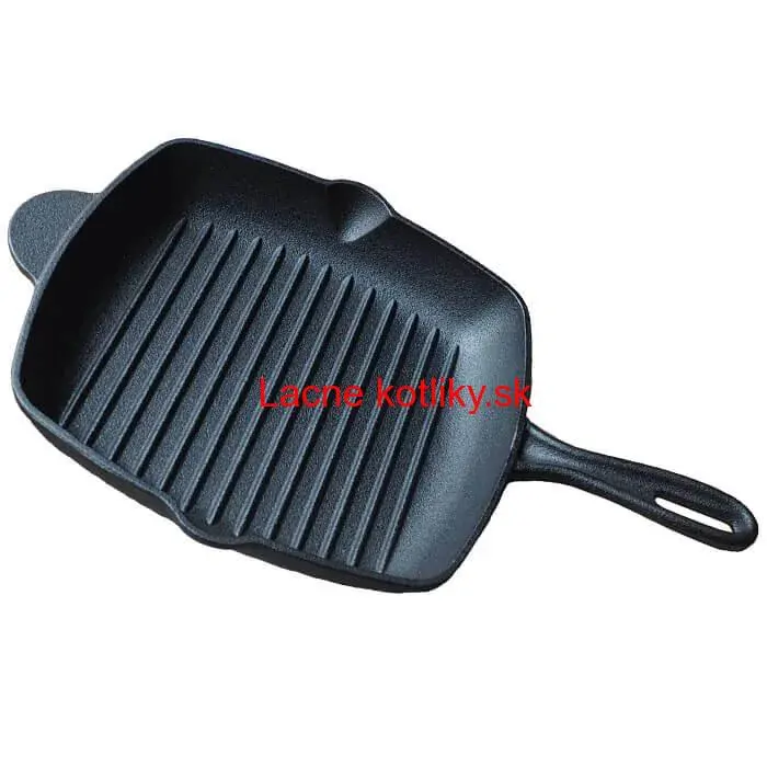Liatinová panvica na grilovanie a pečenie 26 x 26 cm