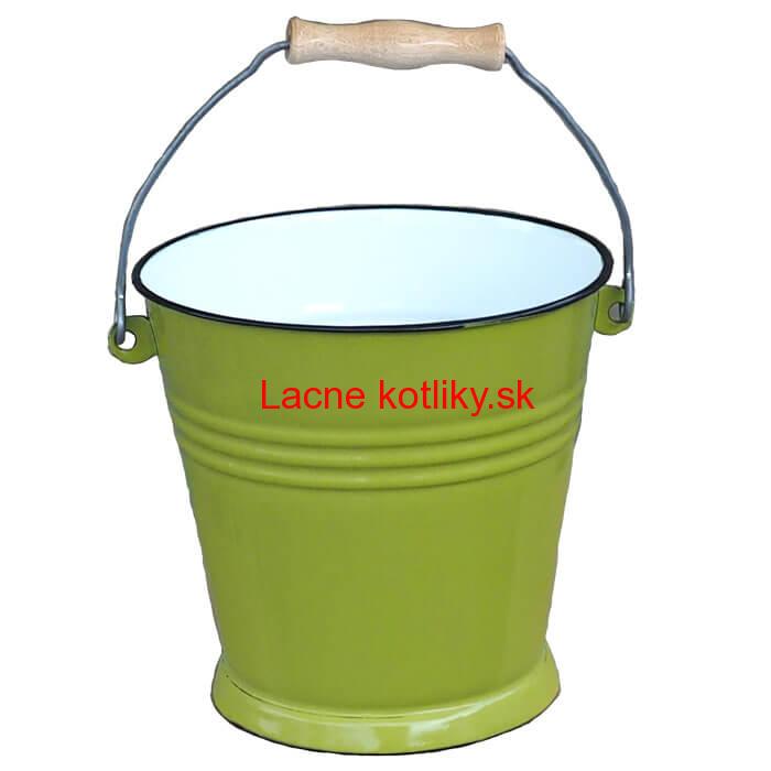 Smaltované vedro 5 l GREEN