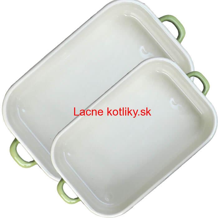 Smaltovane pekáče GREEN 2 ks