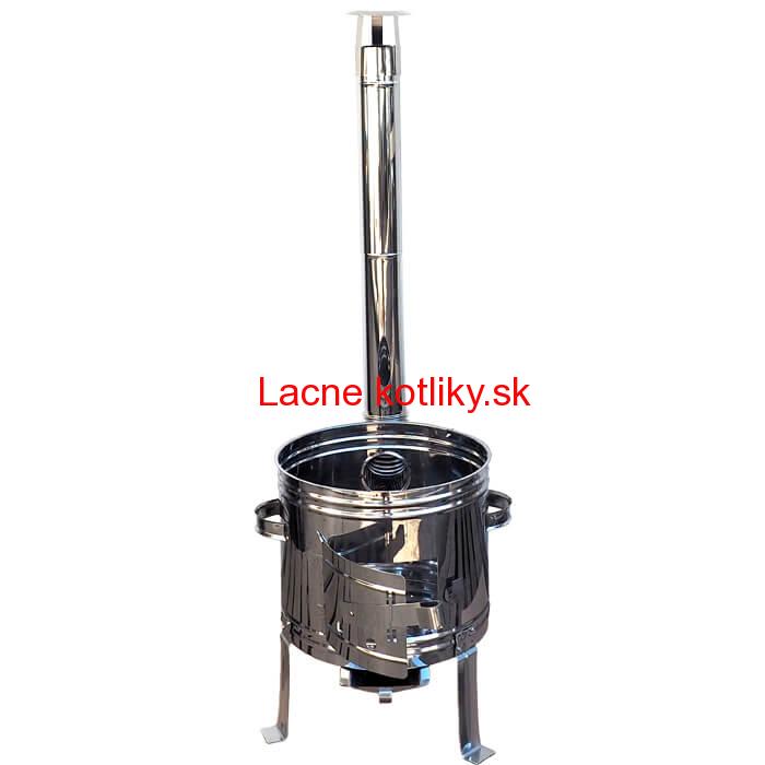 Nerezová kotlina s antikorovou úpravou 36 cm INOX