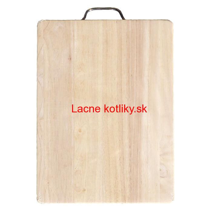 Drevená, masívna doska na krájanie 48 x 33 cm
