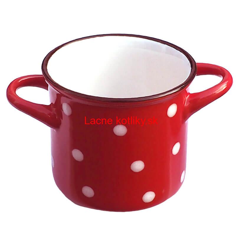Keramický hrnček na na polievku DECOR