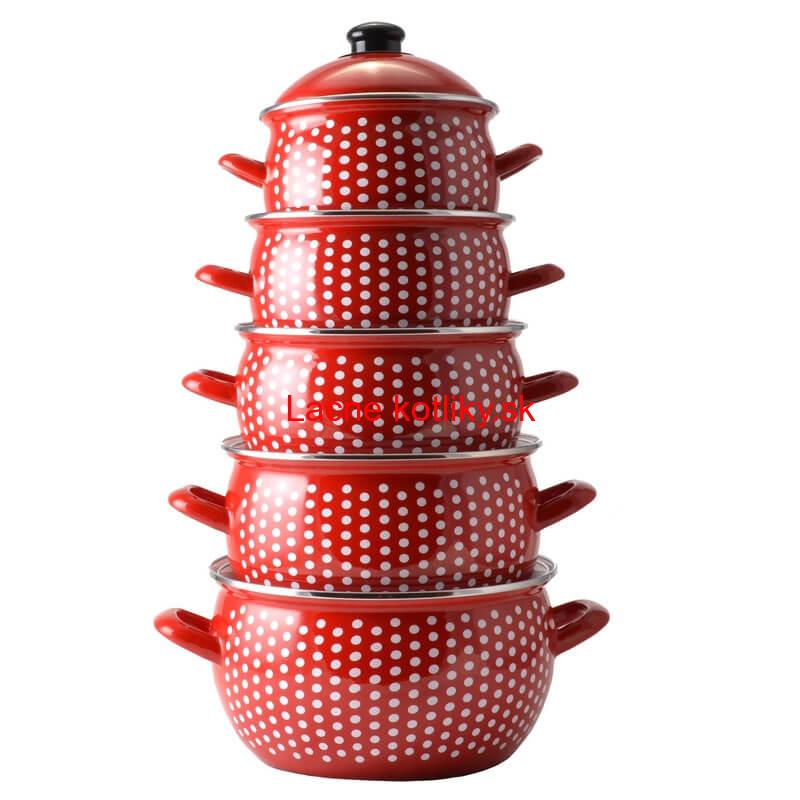 Smaltovaný kastról DECOR 6 L
