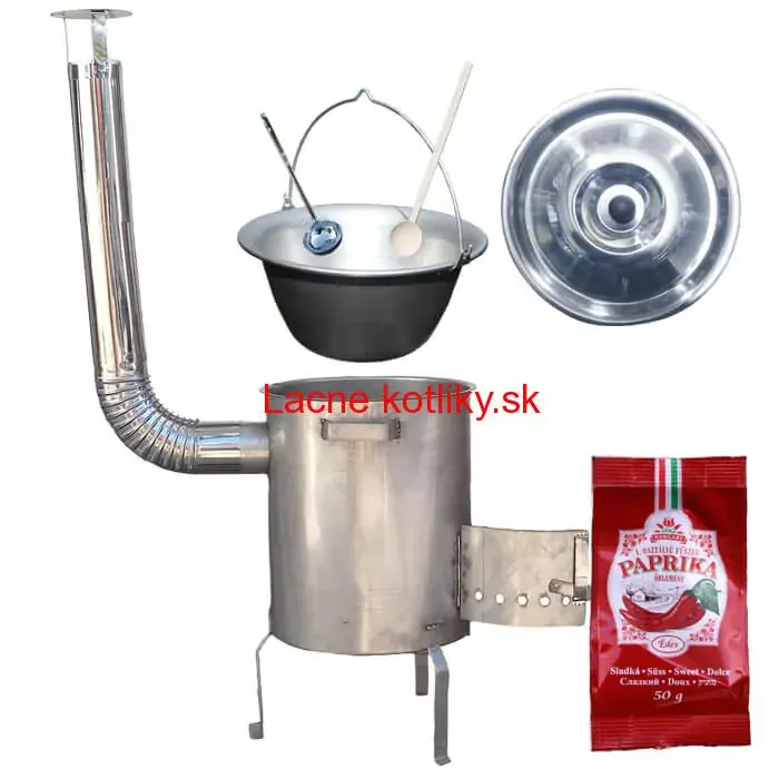 Nerezový kotlík 20 L (1,5 mm) + nerezová kotlina (1,5 mm) 39 cm STRONG EXCLUSIVE