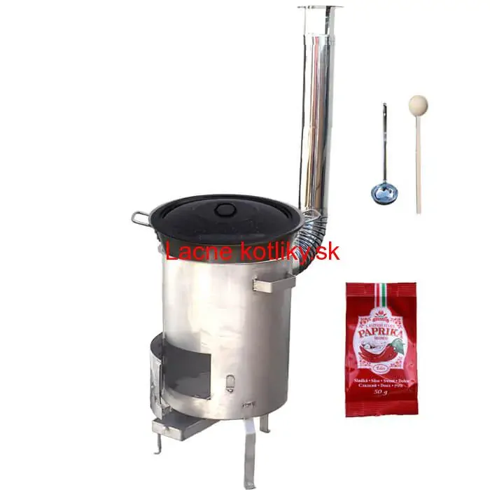 Nerezový kotol 40 L (1,2 mm) + nerezová kotlina (1,5 mm) 45 cm STRONG EXCLUSIVE